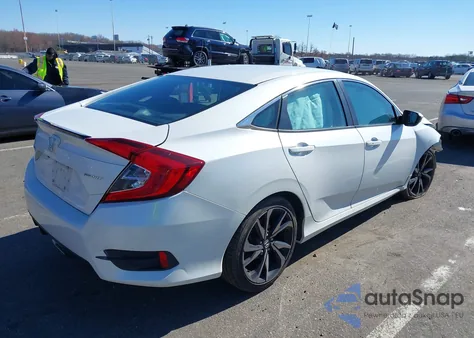 2019 Honda Civic Sport from USA, damaged, VIN 2HGFC2F89KH549223